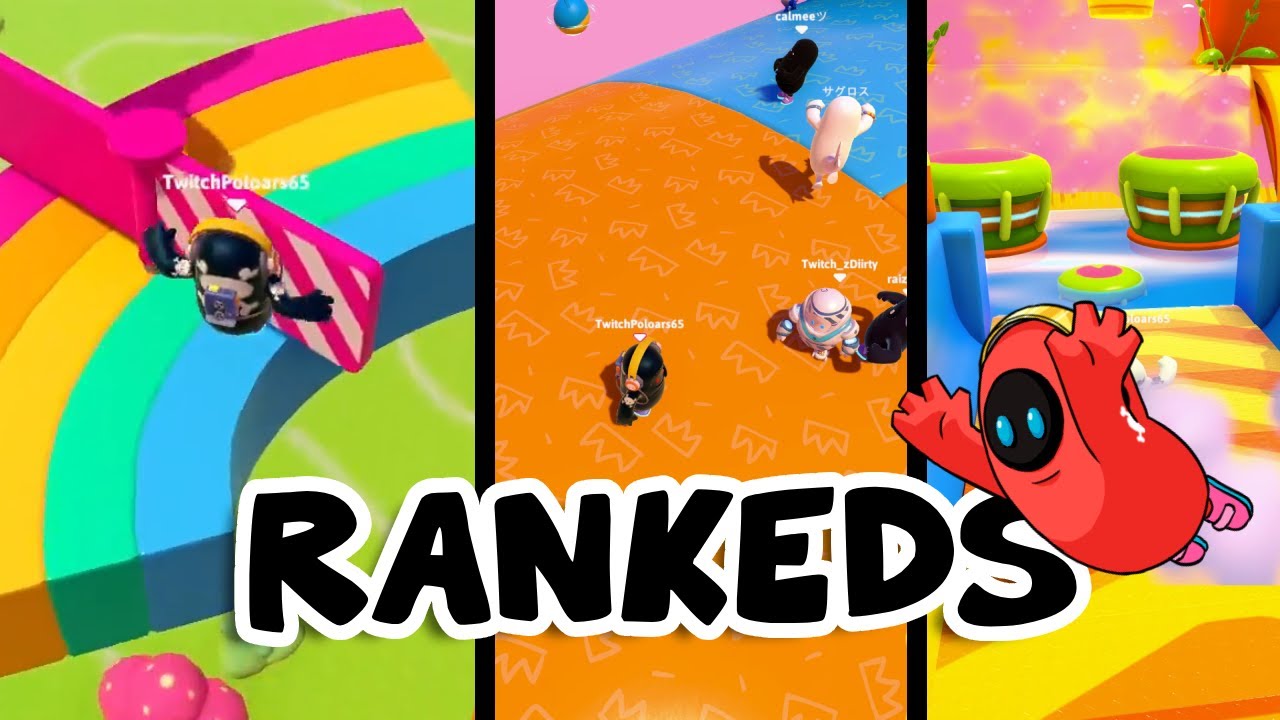 Así SERÌAN las RANKEDS en Fall Guys. | #1