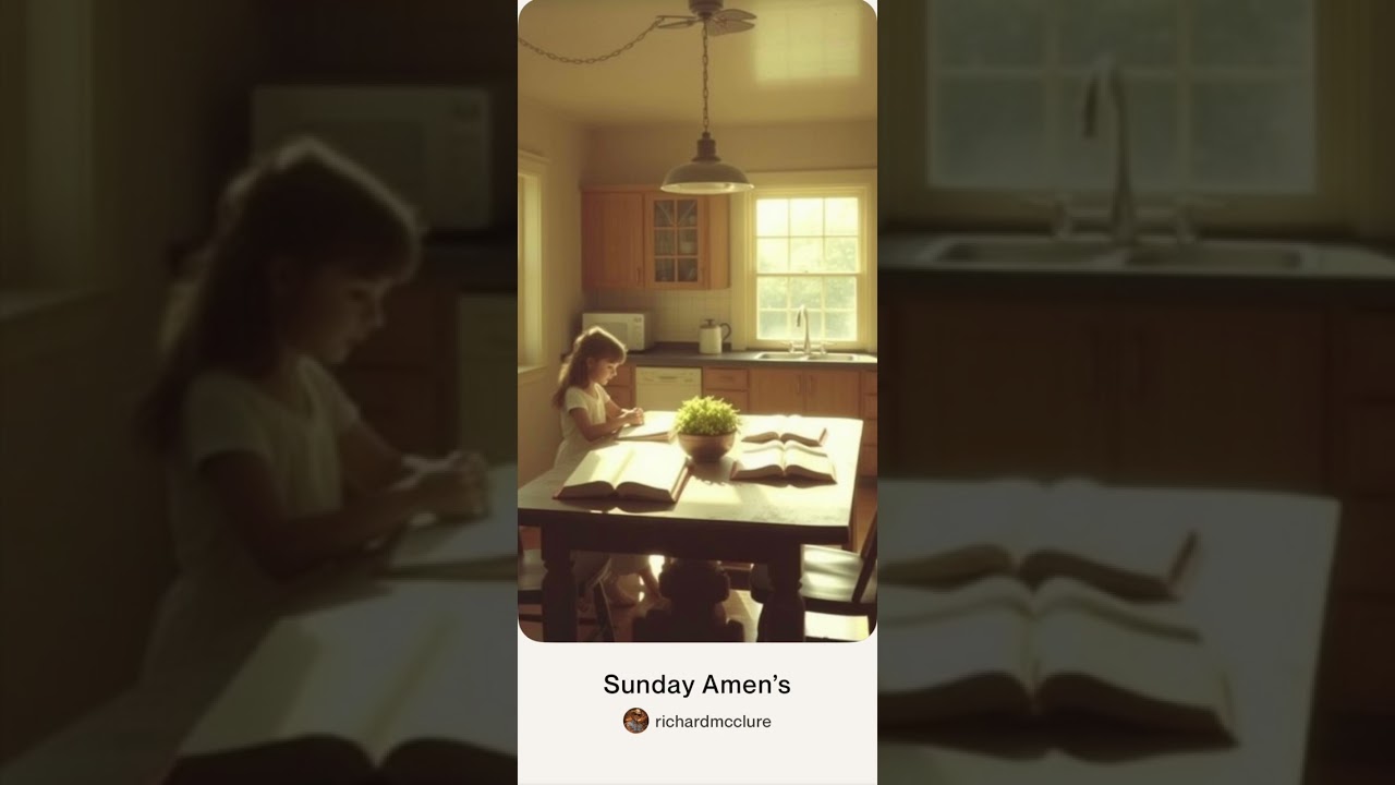 “Sunday Amen’s” written by: Richard McClure. Using AI for voice and music. #countrymusicians 