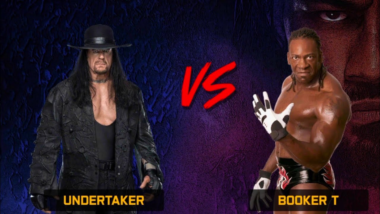 WWE Dream Match: Undertaker vs Booker T – No Rules, Weapons Allowed!