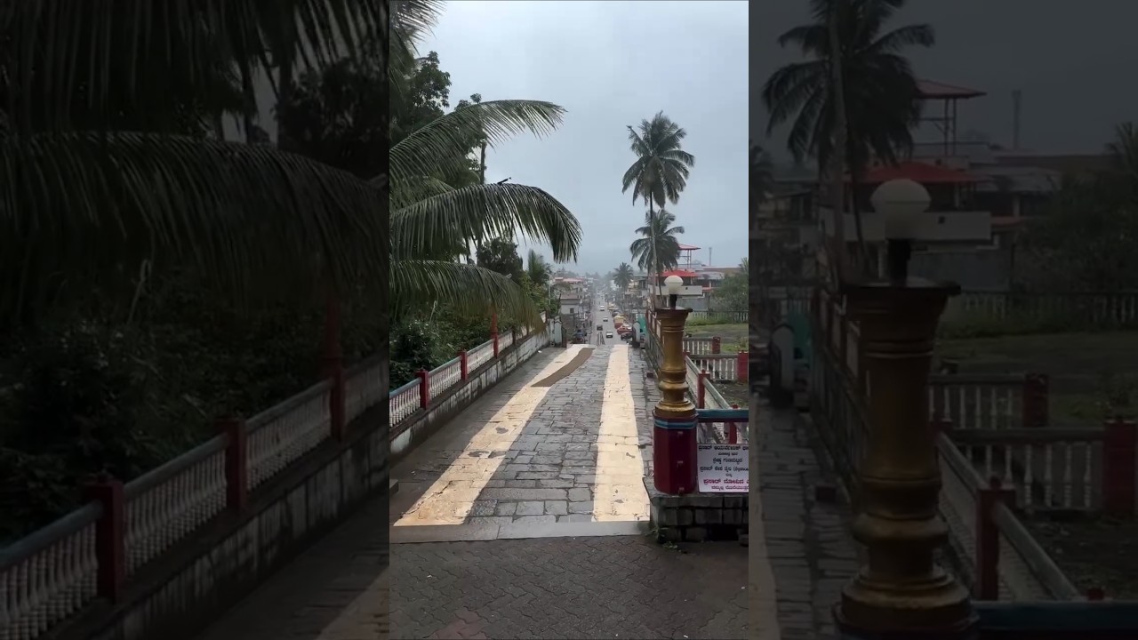 Temple Beauty in Malnad Rain | Nature Love 😍🫶