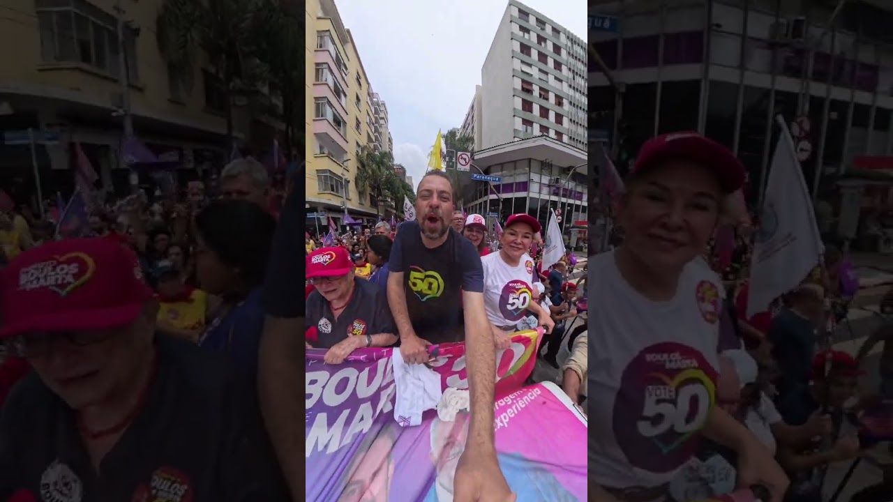 Sente s&oacute; o clima da virada! &Eacute; 50!