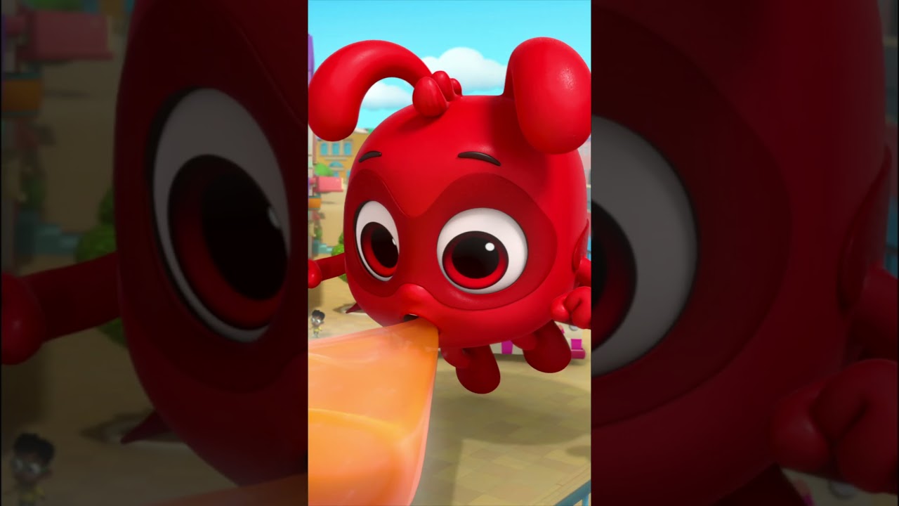 Morphle Slurps Jello 🍊