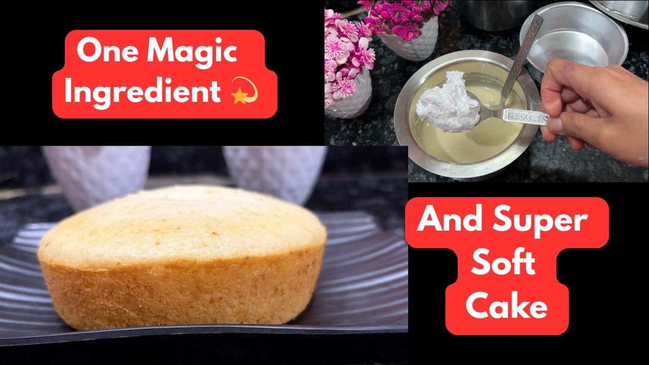 No Egg, No Gel, No Oven, No Premix Perfect 👍 Super Soft Cake 🎂