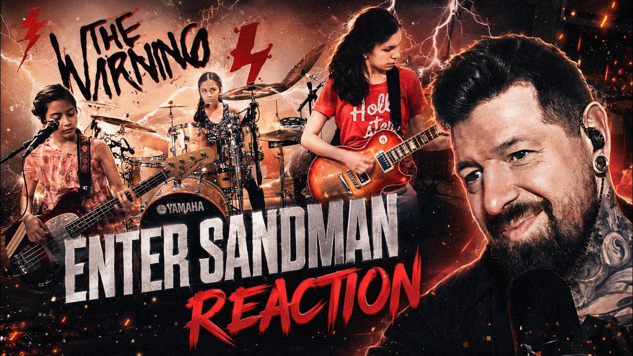 The Warning  - Enter Sandman (Cover) | FIRST TIME REACTION