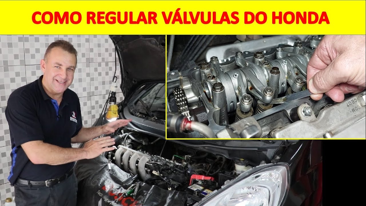 COMO REGULAR VÁLVULAS HONDA FIT E CIVIC - DICAS, PROCEDIMENTO E MEDIDAS