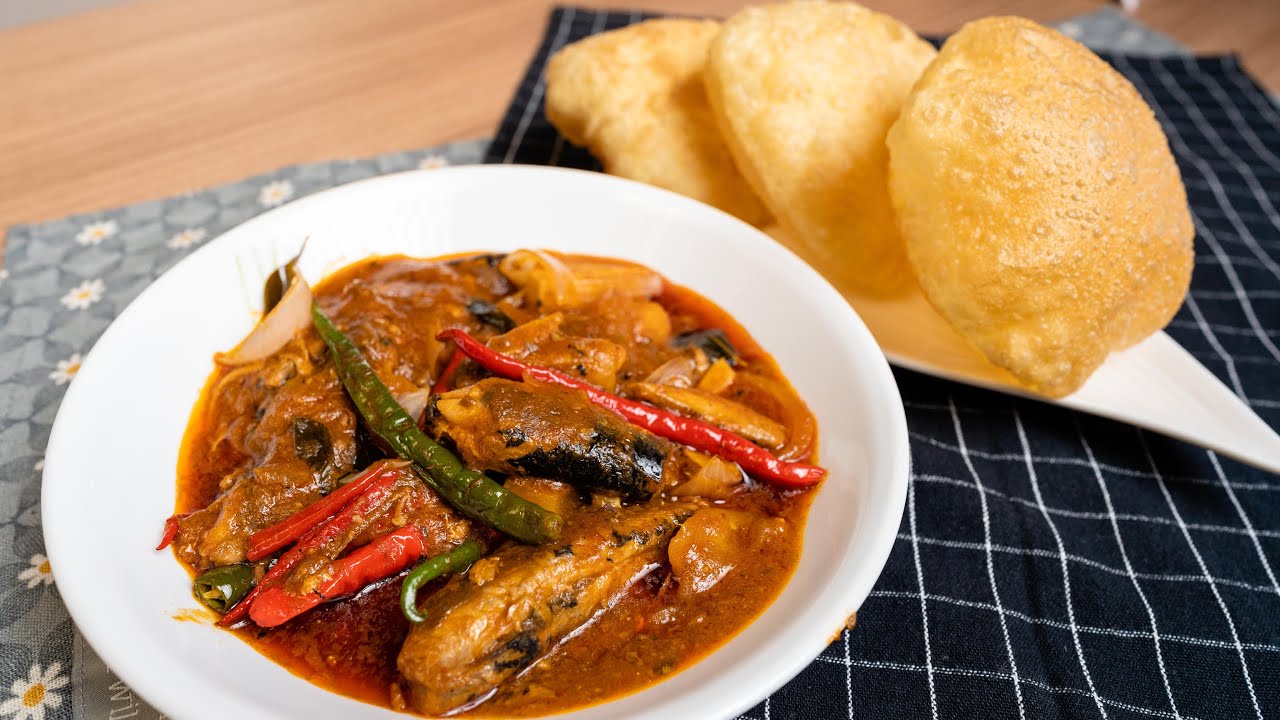 Roti Puri Sambal Sardin, Tanpa Yis, Tanpa Telur.