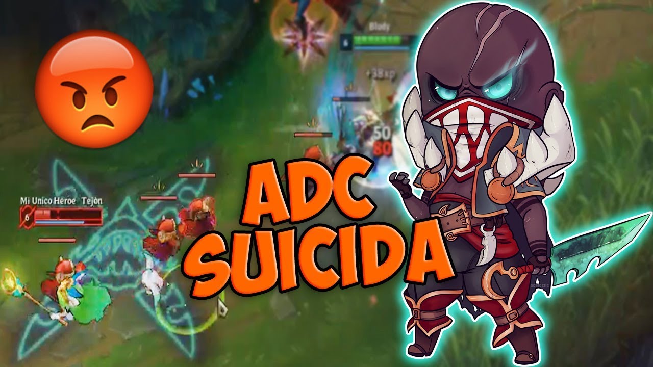 SUPPORTEANDO UN ADC SUICIDA.. | PYKE SOPORTE