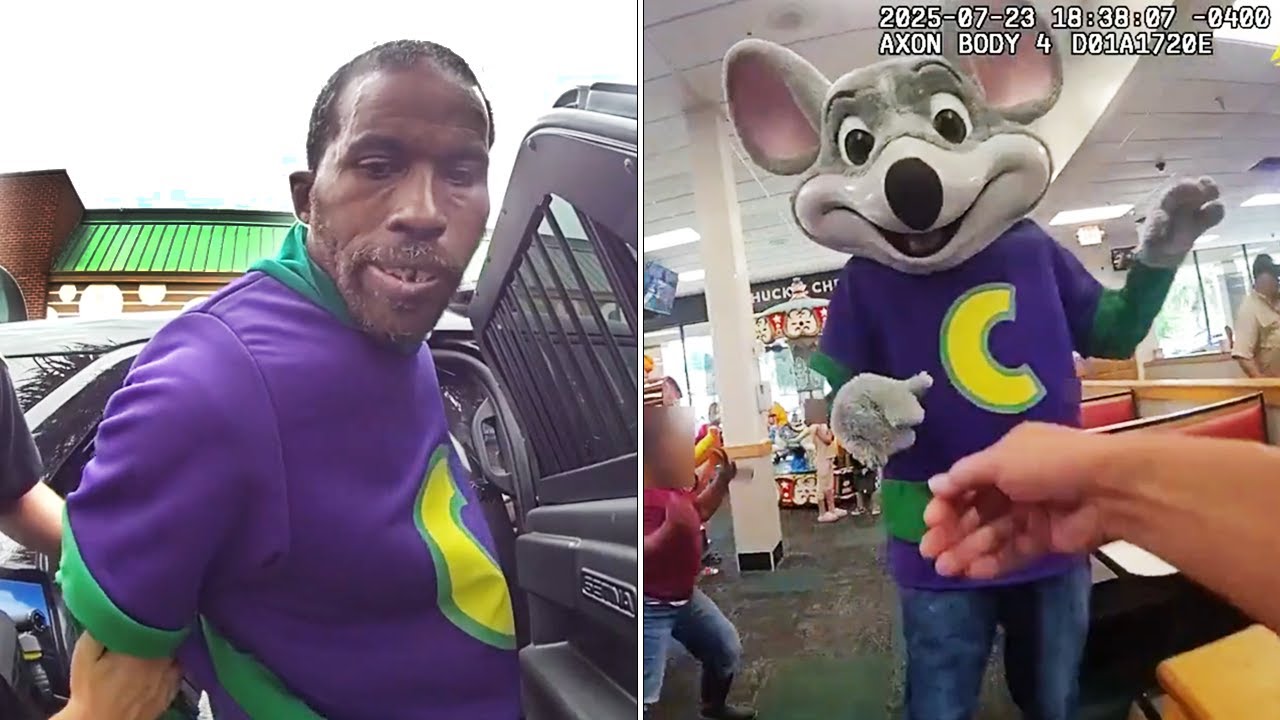 Chuck E. Cheese Mascot Steals Credit Card and Regrets It