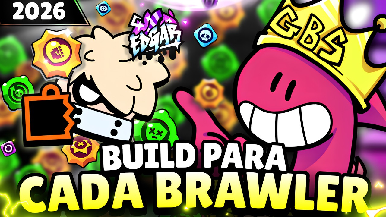 ATUALIZADO! A melhor BUILD para cada BRAWLER no brawl stars! #brawlstars