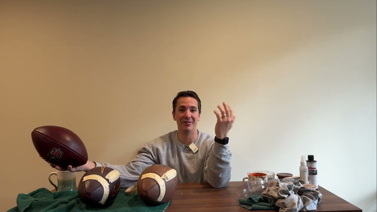 Mudding a Football ON A BUDGET (BIG MUD CANNOT KEEP GETTING AWAY WITH IT)