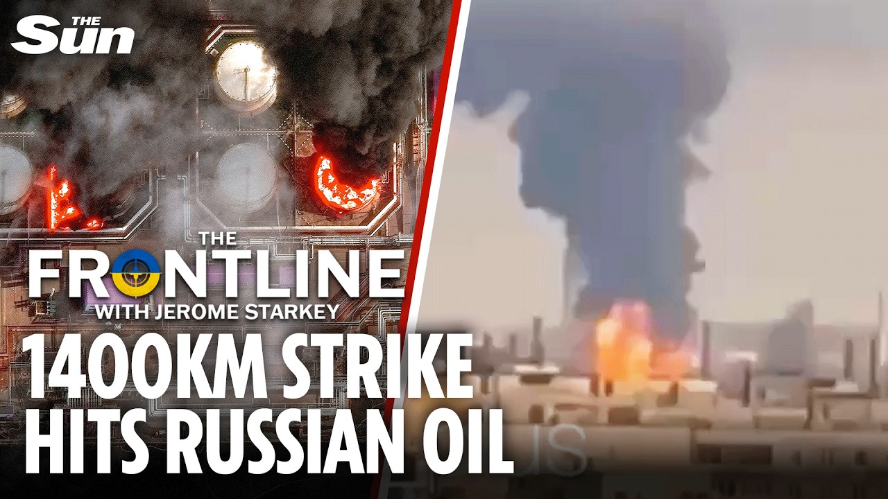 Ukraine blitzes refinery 1400Km inside Russia as Flamingos batter Putin's oil in week-long barrage
