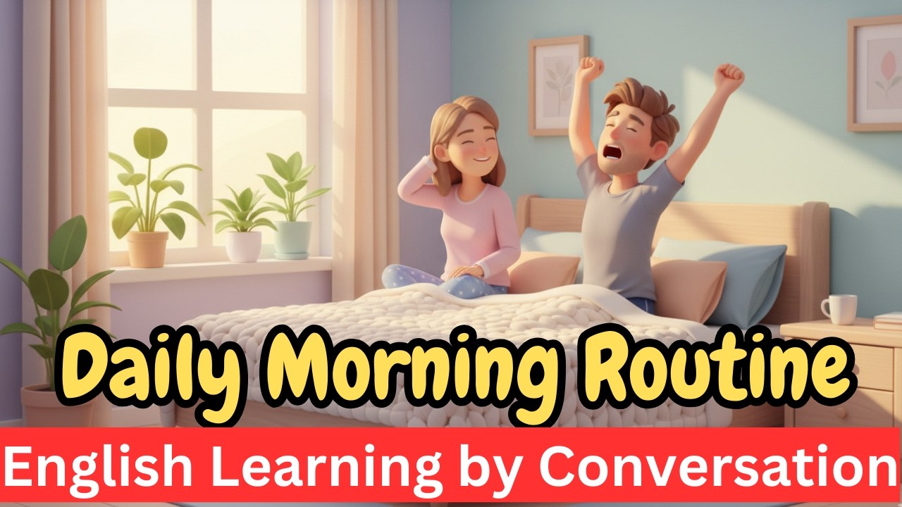 From Morning to Night – Daily Routine English Conversation