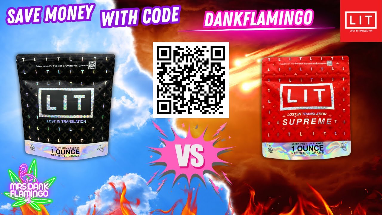 Comparing Purple Runtz Supreme and Grape Cream Cake Essential from Lit Farms! Mrs Dank Flamingo!!