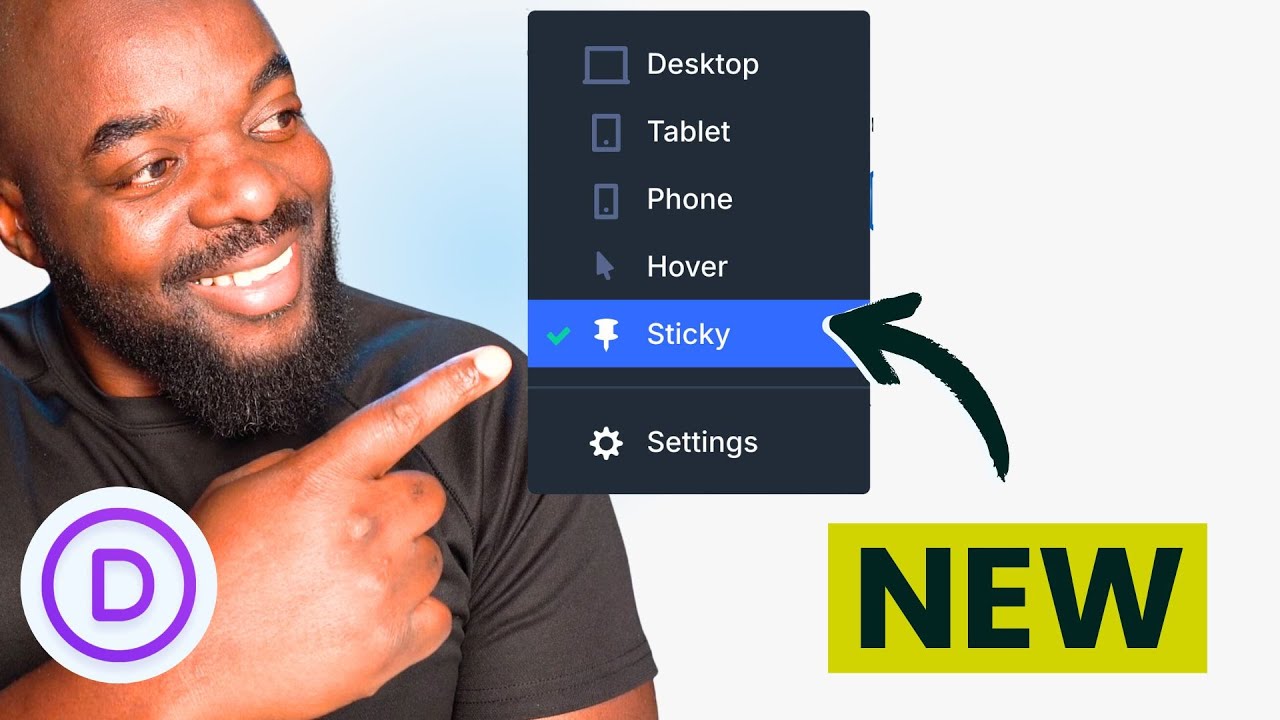 Divi 5 - New Sticky Feature