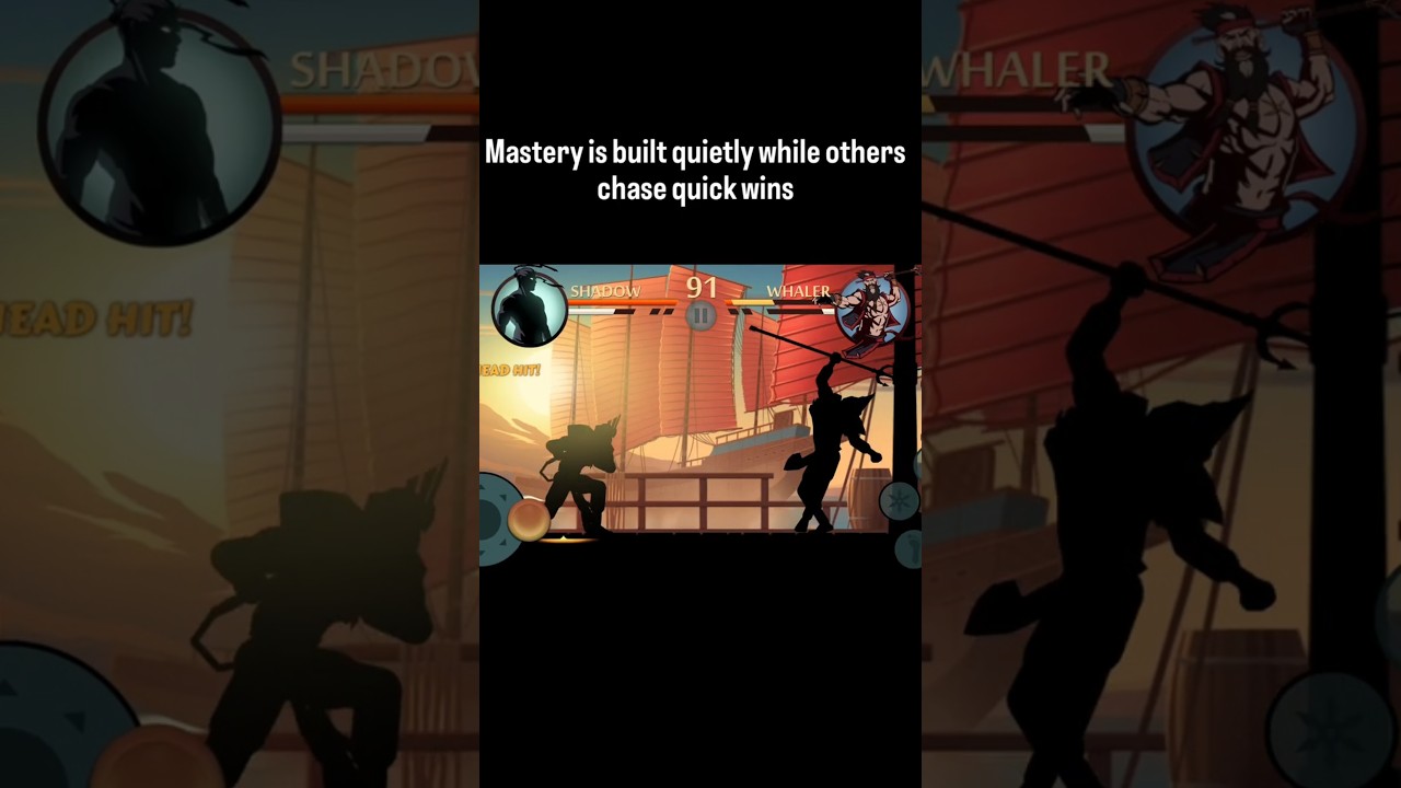Shadow has new Weapon #shadowfight2 #games #shorts