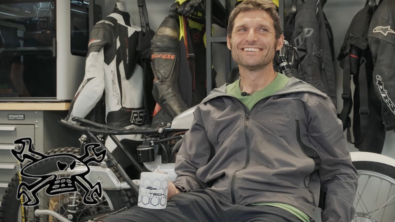 Making Motorcycle Parts: Cuppa with Guy & Evotech Performance | Guy Martin
