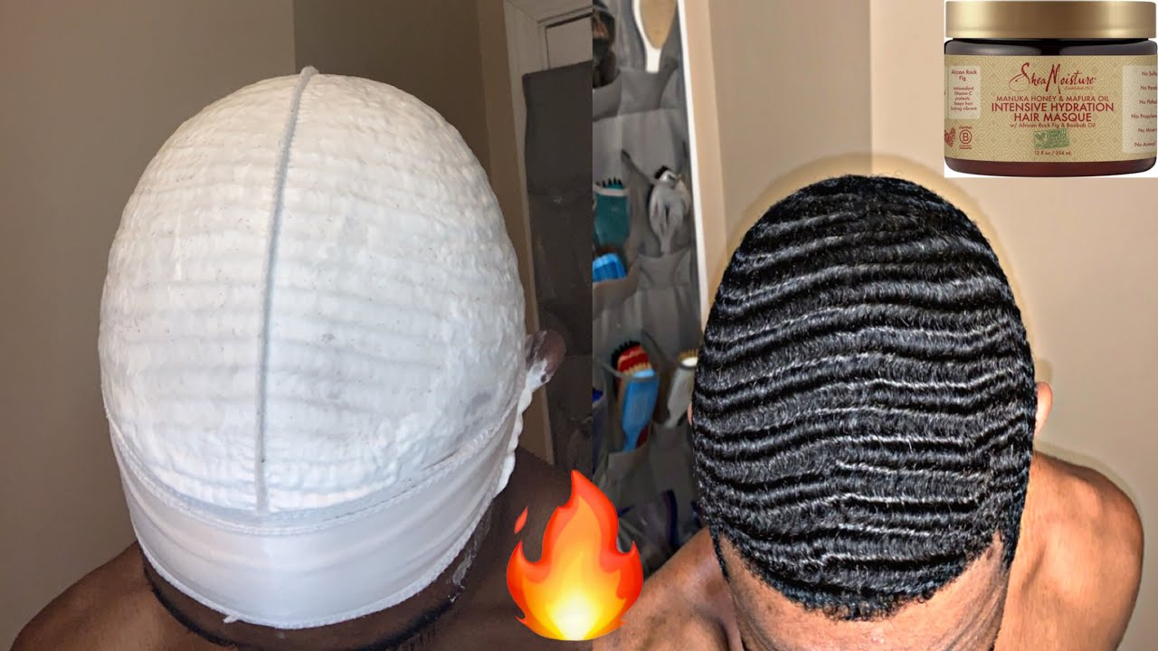 How To Get SILKY 360 Waves| Deep Conditioning Hair Mask!