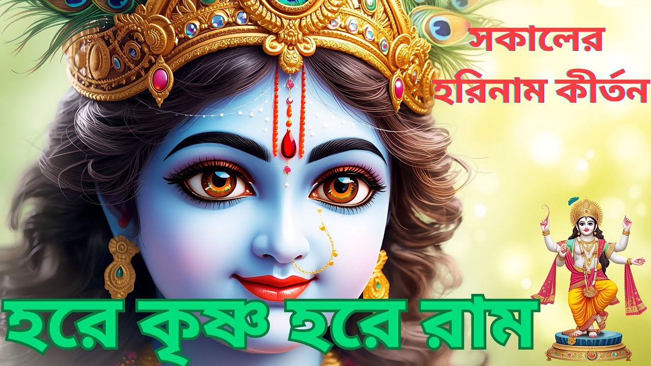 ভোরের মধুর হরিনাম সংকীর্তন 🌅 | Hare Krishna Hare Rama | প্রভাতী কীর্তন