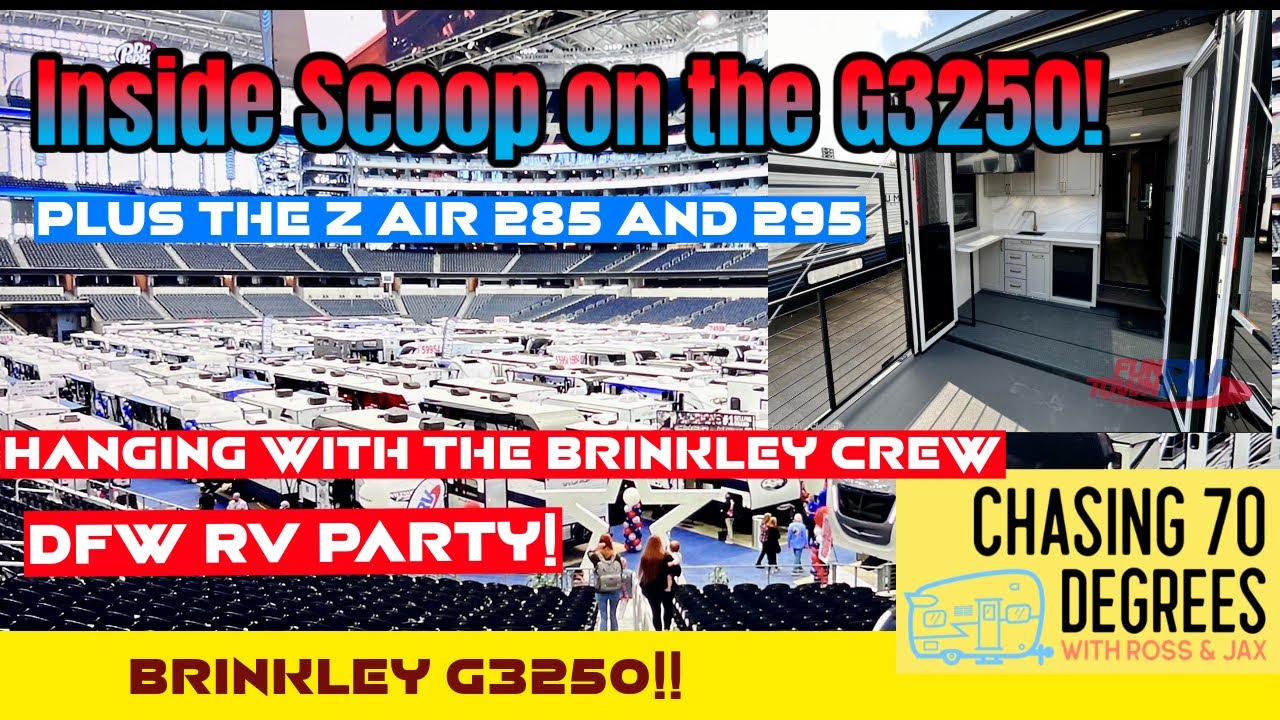 New Brinkley G3250 Prototype plus the Z Air 285/295! Nate and Eric take us through the new models!