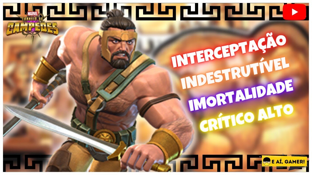COMO USAR O HÉRCULES • REVIEW • ROTAÇÃO • MARVEL TORNEIO DE CAMPEÕES| E aí, Gamer!