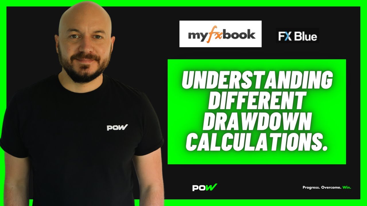 How to UNDERSTAND the Different Drawdown Calculations