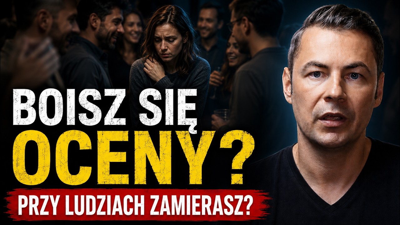 Lęk społeczny, Fobia społeczna - Jak przestać bać się ludzi i odzyskać spokój? #lękspołeczny