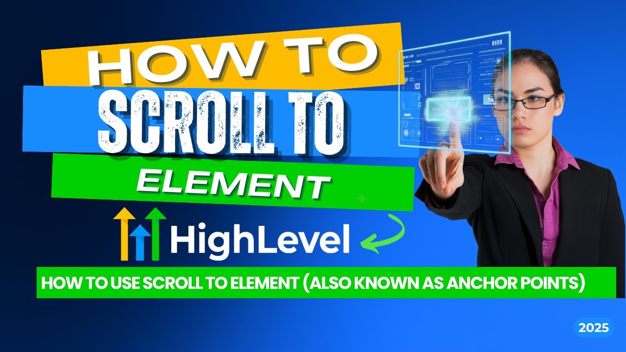 How to Create A Scroll to Element in GoHighLevel (GHL) Website Builder