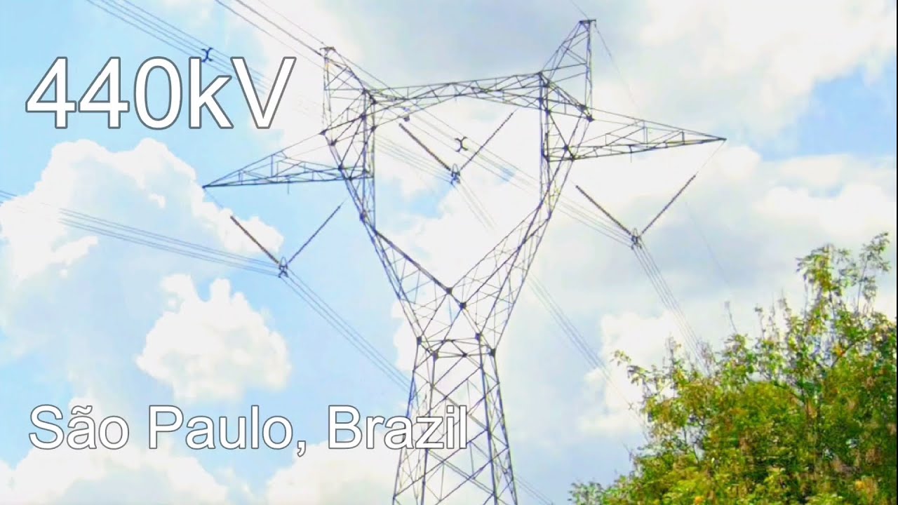 440kV transmission lines in Brazil 🇧🇷 (São Paulo)