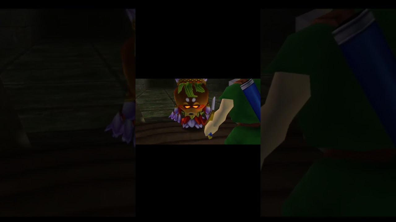 Deku Link's untapped potential. #majorasmask #gaming #dekulink
