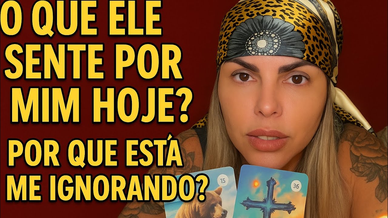 PORQUE  ELE(A) ESTA ME IGNORANDO?o que sente por mim?#tarot 