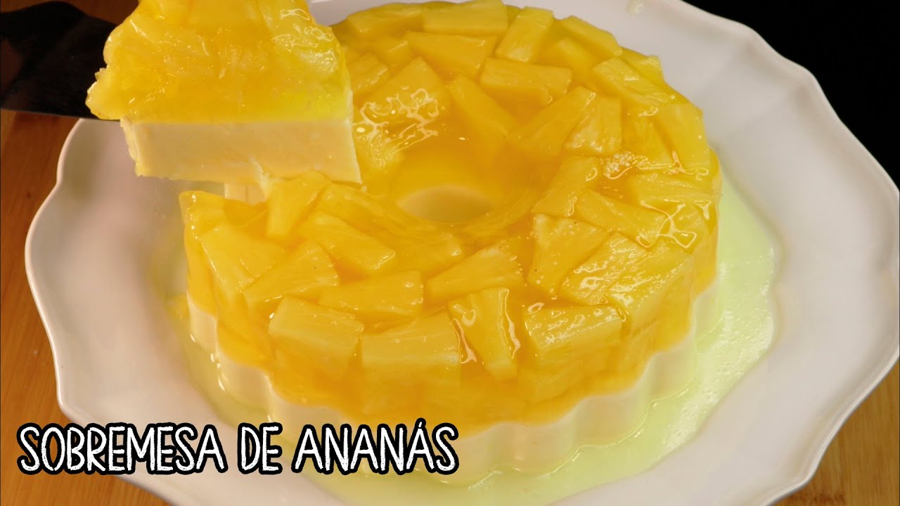 Esta Sobremesa de Ananás É Fresca, Rápida e Toda a Gente Vai Adorar
