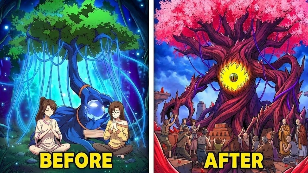 He Reincarnated as a Tiny Tree and Evolved into a God - Manhwa Recap 