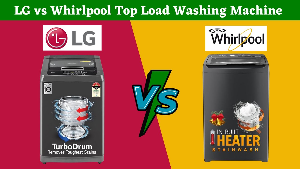 LG vs Whirlpool Top Load Washing Machine Comparison⚡Whirlpool vs LG Washing Machine best ?