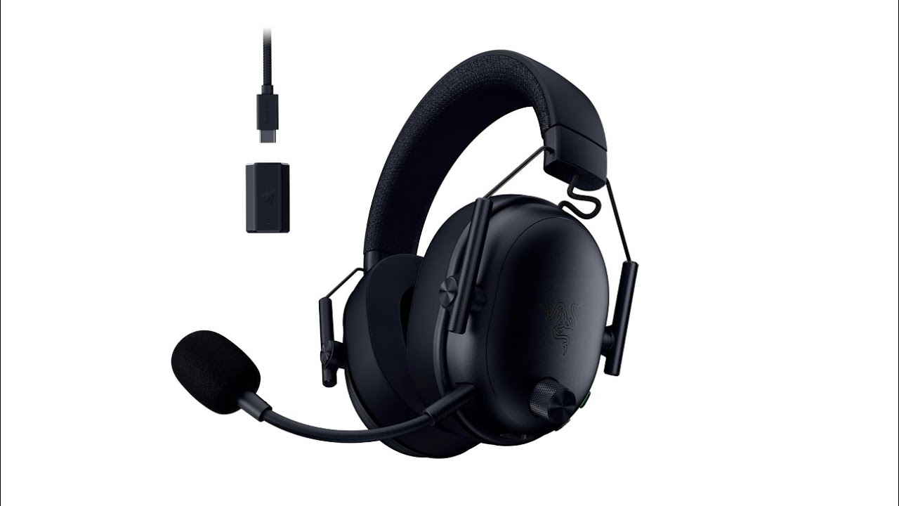 Razer BlackShark V3 Wireless Gaming Headset for PC: 50mm Drivers - Super Wideband Mic
