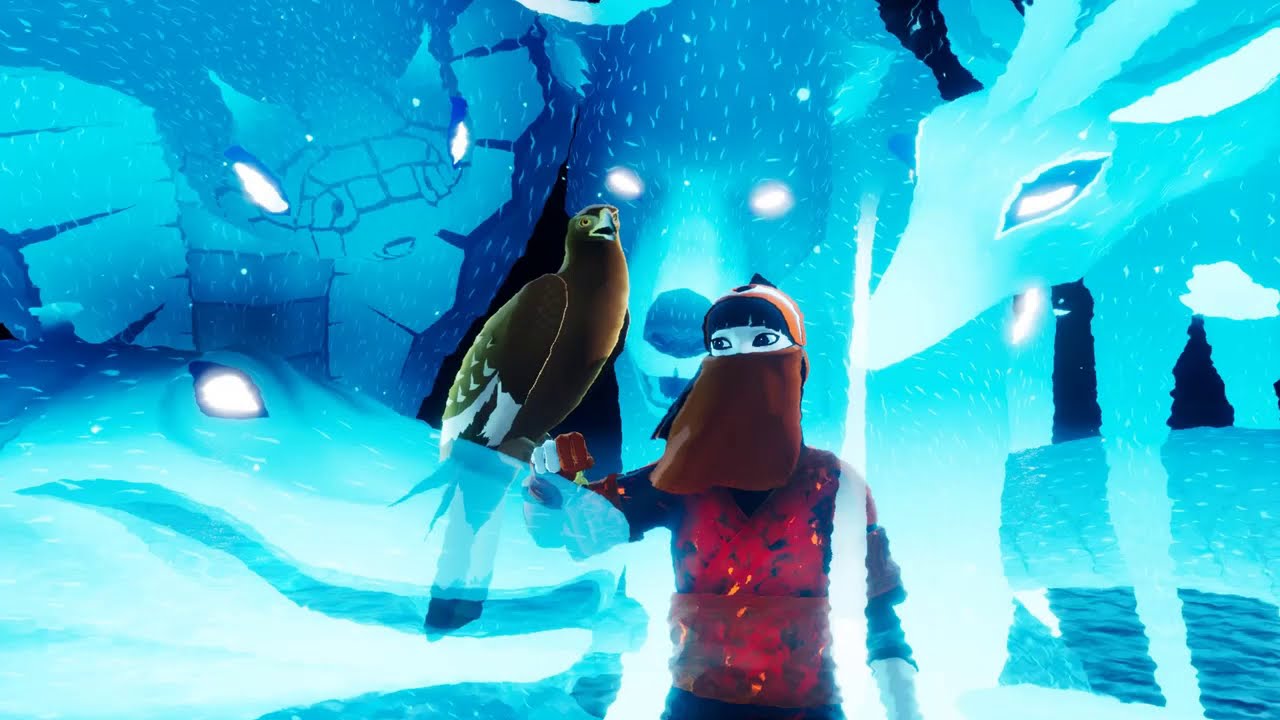 The Pathless: THE SECRET TALL ONE FOUND! [MAJOR SPOILERS for The Pathless and Abzu!]