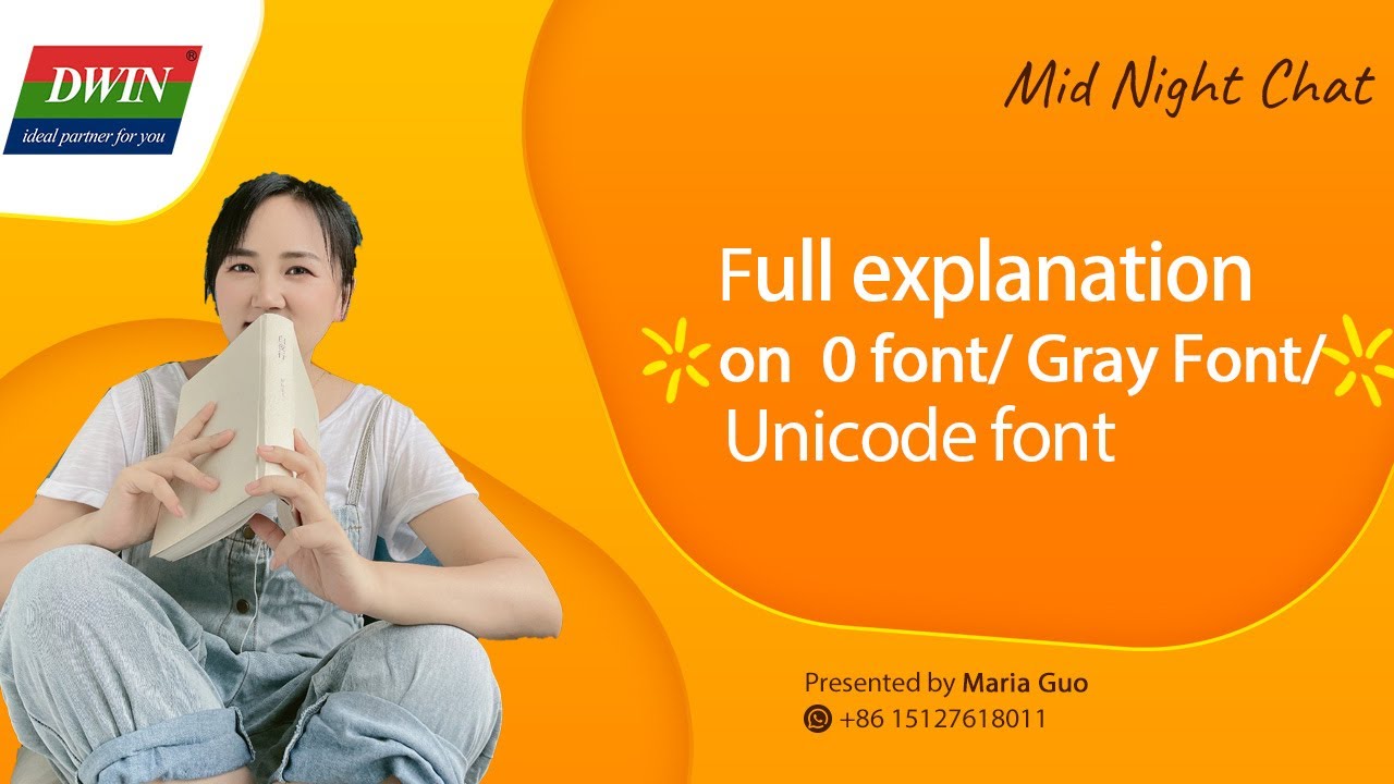 #DWIN: Full Explanation on 0 Font/Gray Font/Unicode Font