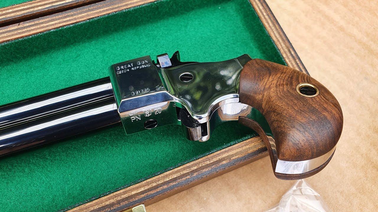 Great Gun - Derringer 9mm 4' w zestawie (unboxing)