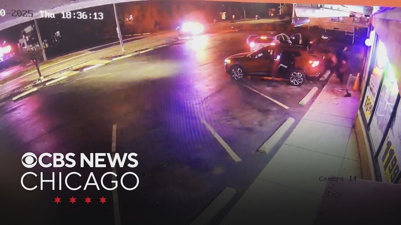 Burbank, Illinois ATM burglary sparks police chase