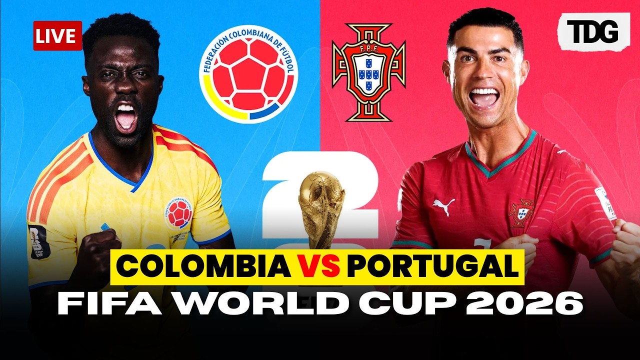 WATCH FIFA WORLD CUP 2026 | Portugal vs Colombia | Team News And Possible Lineups | LIVE