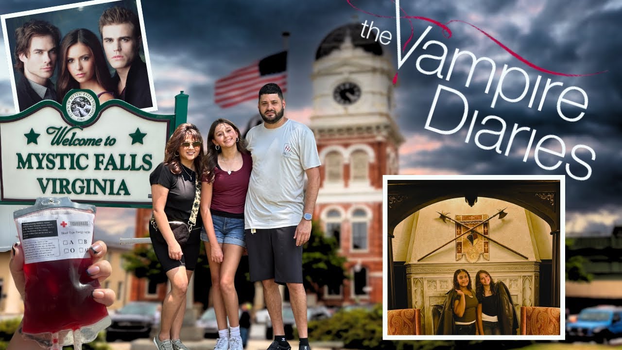 TRAVVEL VLOG TO MYSTIC FALLS| VAMPIRE DIARIES| CELBRATING G'S 13 BIRTHDAY!!!!