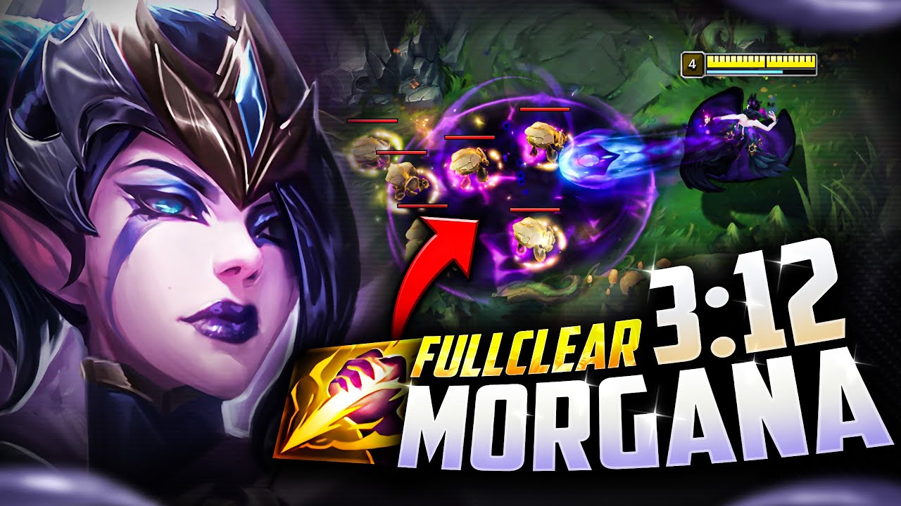 How to Play MORGANA JUNGLE & TURBO CARRY (FULL HP 3:12 CLEAR🔥) - League of Legends Season 13