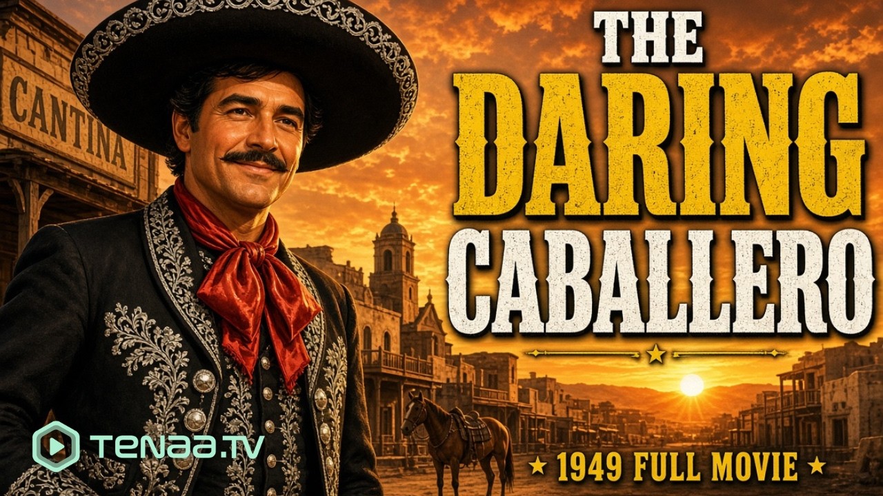 The Daring Caballero (1949) | Cisco Kid’s Bold Western Quest | TenaaTV Exclusive