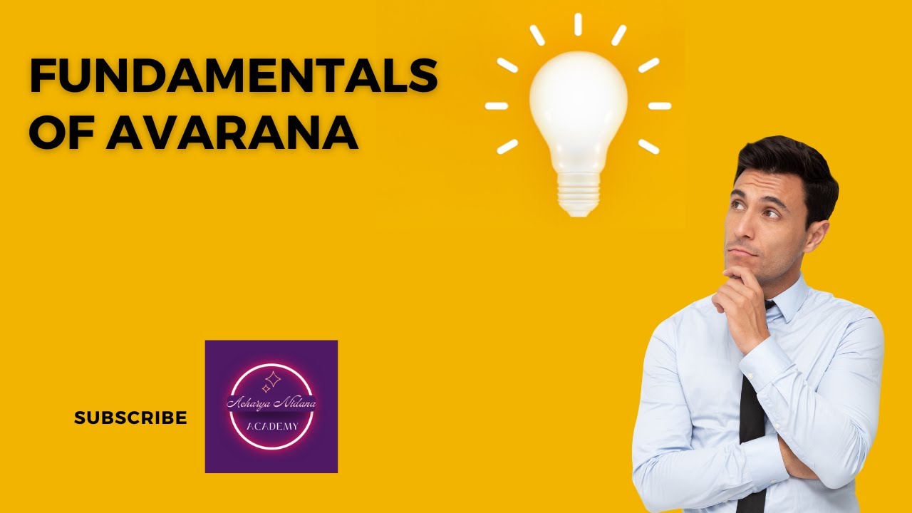 Fundamental of Avarana