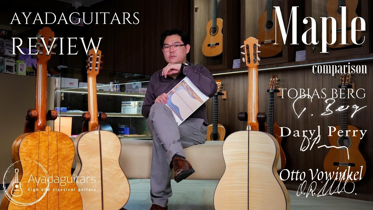 [Ayadaguitars] รีวิวกีตาร์คลาสสิคที่ทำจากไม้ 