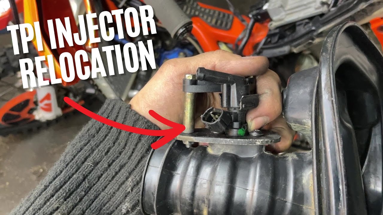 KTM TPI Injector Relocation Kit Homemade (Inspired by TSP)
