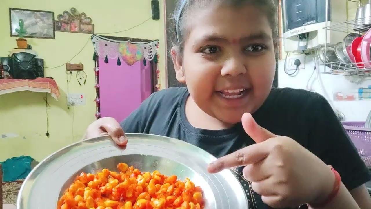 Crispy corns let's make together 😋😋