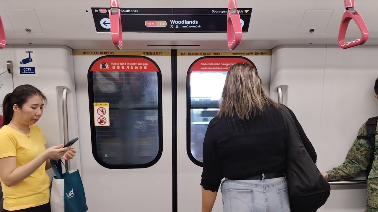[095/096 Successor] SMRT Trains Alstom Movia R151 Set 895/896 from Choa Chu Kang to Bishan