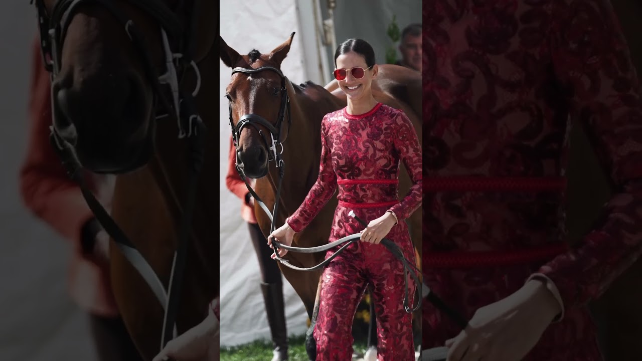 Now THAT'S a fire jog outfit! 🔥🔥🔥 #usaeventing  #usequestrian #MD5star