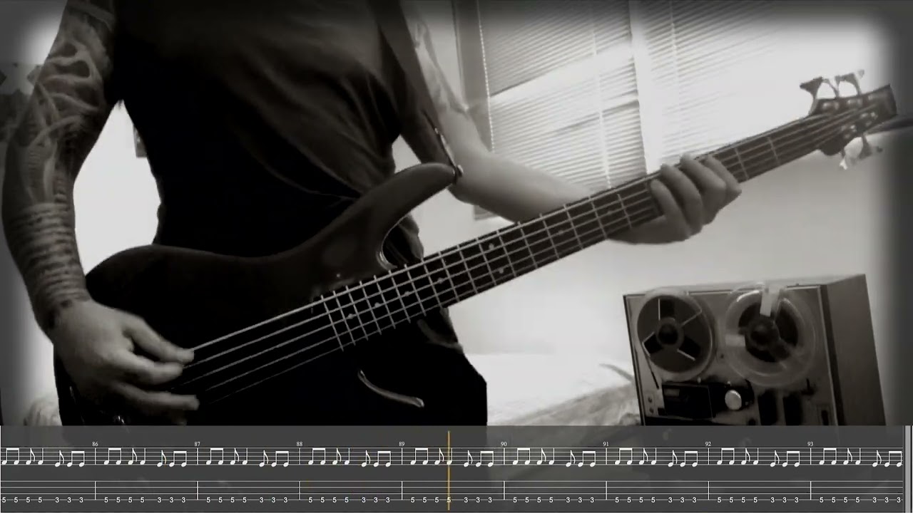 She Past Away - Sanri (Bass Cover with tabs)