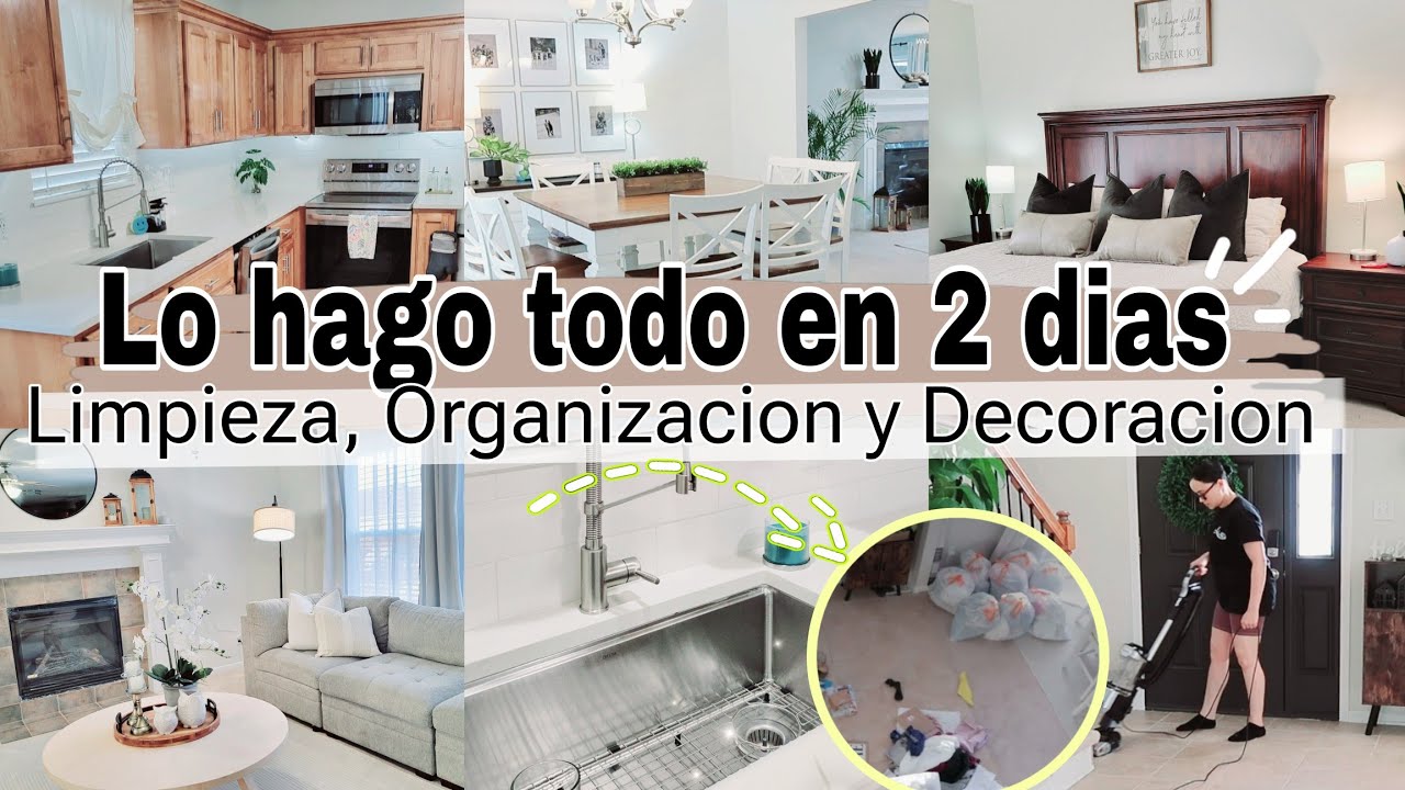 2 DIAS LIMPIANDO MI CASA DEPURACION ORGANIZACION Y DECORACION  VIDEOS DE LIMPIEZA 2025 @Marcel Lopez